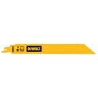 DeWALT Reciprocating Saw Blade 5-Piece 228 mm Bi-Metal 48 mm, 10 Teeth Per Inch