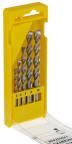 DeWALT 5-Piece Twist Set for Masonry, 10 mm Max, 4 mm Min, Tungsten Carbide Tipped Bits