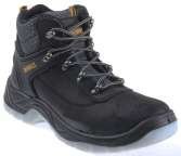 DeWALT Laser Black, White Stainless Steel Toe Capped Men's Safety Boots 8, EU 42 EN 345 SI-P, EN ISO 20345:2011