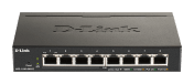 D-Link 8-Port Gigabit Smart Managed PoE Switch Smart 8 Port Gigabit Switch Power Over Ethernet