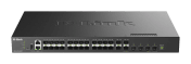 D-Link 10G Layer 3 Stackable Managed SFP+ Switch with 4 x 10/25G SFP28 ports Layer 3 Stackable Managed Switch 32 Port