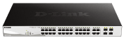 D-Link 28-Port Gigabit Smart Managed PoE Switch Smart 28 Port Smart Switch Power Over Ethernet