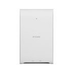 D-Link Wireless AC1200 Wave 2 In-Wall PoE Access Point 2 Port Wireless Access Point, IEEE 802.11 ac