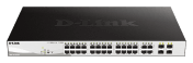 D-Link 28-Port Gigabit Smart Managed PoE Switch Smart 28 Port Smart Switch Power Over Ethernet
