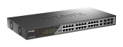 D-Link 28-Port Gigabit PoE Smart Managed Surveillance PoE Switch Smart 28 Port Gigabit Switch Power Over Ethernet
