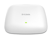 D-Link WiFi 6 AX3000 Access Point 1 Port Wireless Access Point, IEEE 802.11 a/b/g/n/ac/ax, IEEE 802.3 at PoE, IEEE 802.3