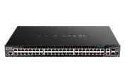 D-Link 52-Port Layer 3 Stackable Smart Managed Max PoE Switch with 10G Uplinks Smart 52 Port Managed Switch Power Over