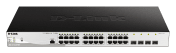 D-Link 28-Port Gigabit Managed PoE Switch Managed 28 Port Network Switch Power Over Ethernet