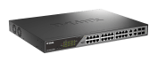 D-Link 28-Port Gigabit PoE Smart Managed Surveillance Max PoE Switch with 802.3bt Smart 28 Port Gigabit Switch Power