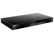 D-Link 10-Port Multi-Gigabit PoE Smart Managed Switch Smart 10 Port Managed Switch Power Over Ethernet