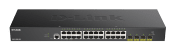 D-Link 28-Port Gigabit Smart Managed Switch with 10G Uplinks Smart 28 Port Smart Switch
