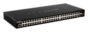 D-Link 52-Port Layer 3 Stackable Smart Managed Switch with 10G Uplinks Smart 52 Port Managed Switch