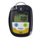 DRAEGER Pac 6000 H2S Portable Gas Detector for H2S Detection Audible Alarm, Yes