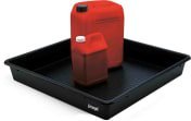 Ecospill Ltd Polyethylene Spill Tray for Industrial Storage 64 L