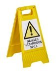 Ecospill Ltd Warning Sign Hazard Warning Sign (English)