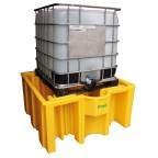 Ecospill Ltd Spill Control Equipment Single IBC Spill Pallet Polyethylene 1125 L for Chemical