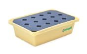 Ecospill Ltd Polyethylene Spill Tray with Grate 20 L