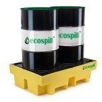 Ecospill Ltd Spill Control Equipment 2 Drum Spill Pallet Polyethylene 240 L for Chemical