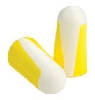 Honeywell Safety Earplugs Series White, Yellow Disposable Ear Plugs, 33 dB Rated 200