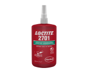 Loctite 2701 Green Thread Lock, 250 ml, 4 → 25 min Cure Time
