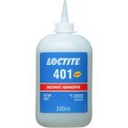 Loctite 401 Cyanoacrylate 500 g, Transparent