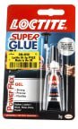 Loctite Superglue Powerflex Specialised Glue 3 g, Transparent