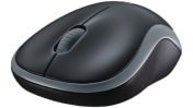 Logitech Wireless Mouse M185 3 Button Wireless M185 Optical Mouse Grey, Black