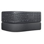Logitech 920-010351 Wireless Ergonomic Keyboard & Mouse Set, QWERTY, Graphite