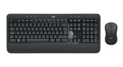 Logitech Wireless Standard Keyboard & Mouse Set, QWERTY (US), Graphite