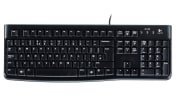 Logitech Keyboard K120 Wired USB Standard Keyboard, QWERTY (Italy), Black