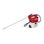 Milwaukee Handheld Pressure Sprayer, 80 psi working presssure, 3.7 L
