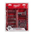 Milwaukee Hex, Square, Hex Screwdriver Bit Set, 75 Pieces