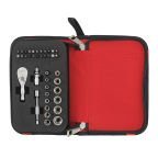 Milwaukee 39-Piece 1/4 in Bit, Single Socket Ratchet Set