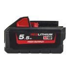 Milwaukee 4932464712 5.5 Ah 18V Power Tool Battery, For Use With M18 Series