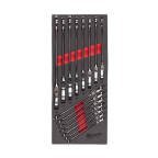 Milwaukee 15-Piece Spanner Set, 9 mm, Chrome Alloy Steel