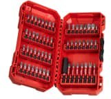 Milwaukee Impact, Hex Screwdriver Bit Set, 56 Pieces