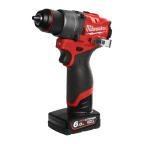 Milwaukee M12 FUEL Metal Cordless, Cordless 12 V 13 mm 44 Nm 0rpm, 1550 rpm, 450 rpm