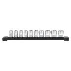Milwaukee 10-Piece 3/8 in Single Socket Socket Set