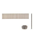 Milwaukee Galvanised Galvanised, Resin Nail; 45 mm x 1.05 mm;