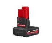 Milwaukee 4932480165 5 Ah 12V Power Tool Battery, For Use With Power Tools