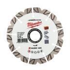 Milwaukee XHUDD Diamond, 125 mm x 2.6 mm Thick, 1 Grit 1 Per Pack