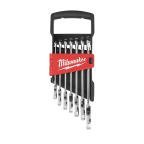 Milwaukee 7-Piece Spanner Set, 8 mm, Chrome Alloy Steel