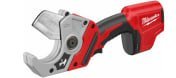 Milwaukee C12 PPC-0 50 mm Pipe Cutter Cuts Polyvinyl Chloride