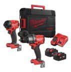 Milwaukee 4933480876 18V Cordless Drill Power Tool Kit
