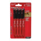 Milwaukee Black Permanent Marker Kit