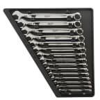 Milwaukee 15-Piece Spanner Set, 9, Alloy Steel