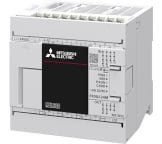 Mitsubishi Electric MELSEC IQ-F Series PLCs-Programmable Logic Controller, 24-Input, Sink Input, 14 Outputs, Transistor
