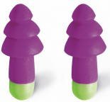 Moldex Rockets Cord Series Purple Reusable Ear Plugs, 29 dB Rated 50