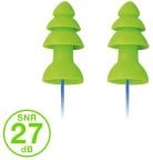 Moldex 6421 Series Green Reusable Ear Plugs, 27 dB Rated Metal Detectable 50