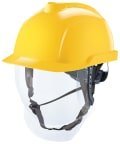 MSA Safety V-Gard 950 Class 1 Yellow Safety Helmet Chin Strap Included Adjustable
